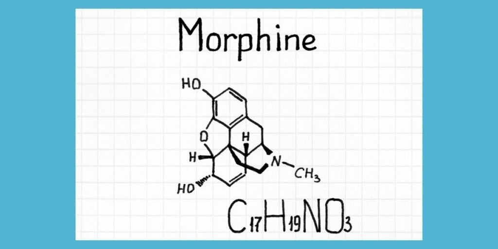 morphine formula