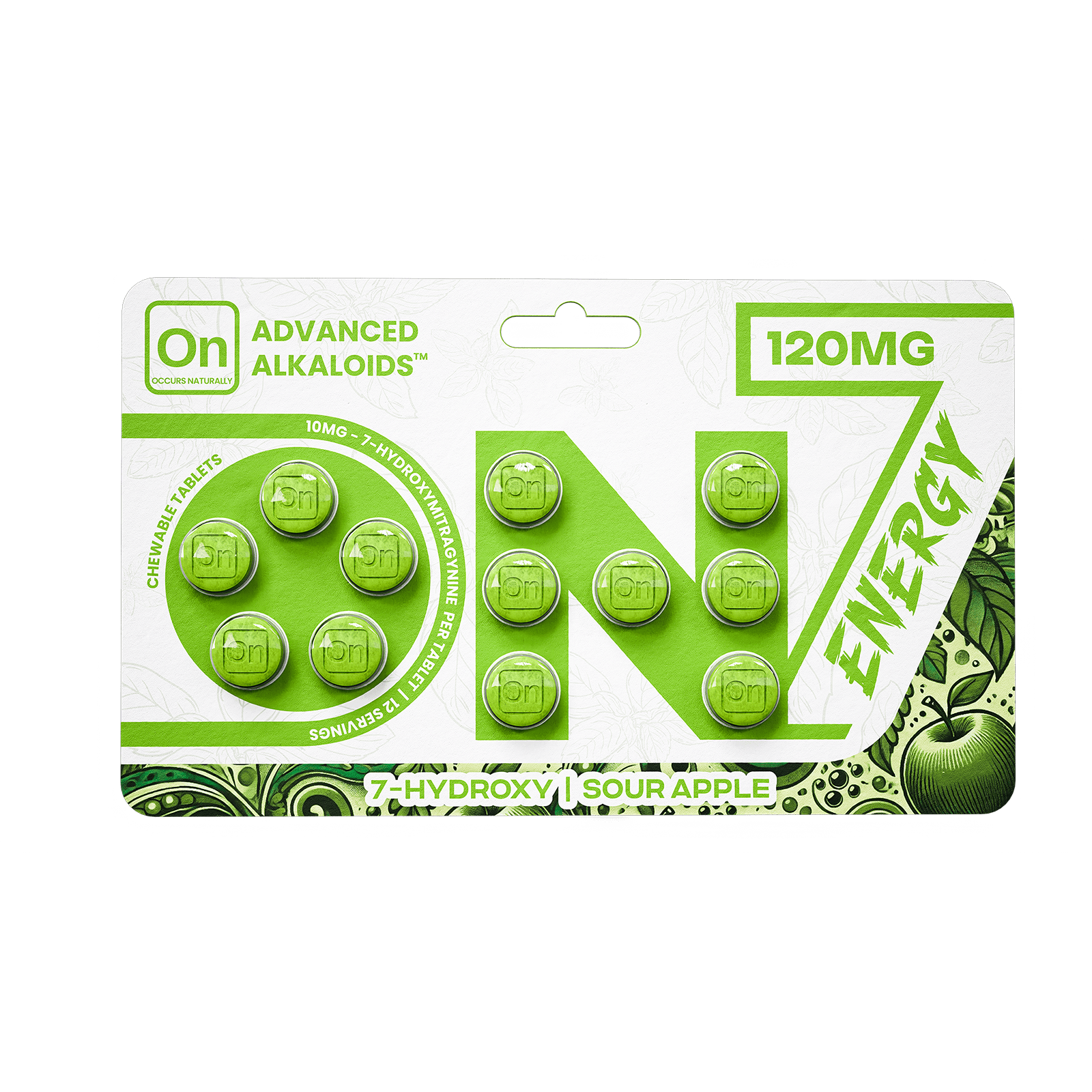 Energy 7 Hydroxy 12 Count - 120MG