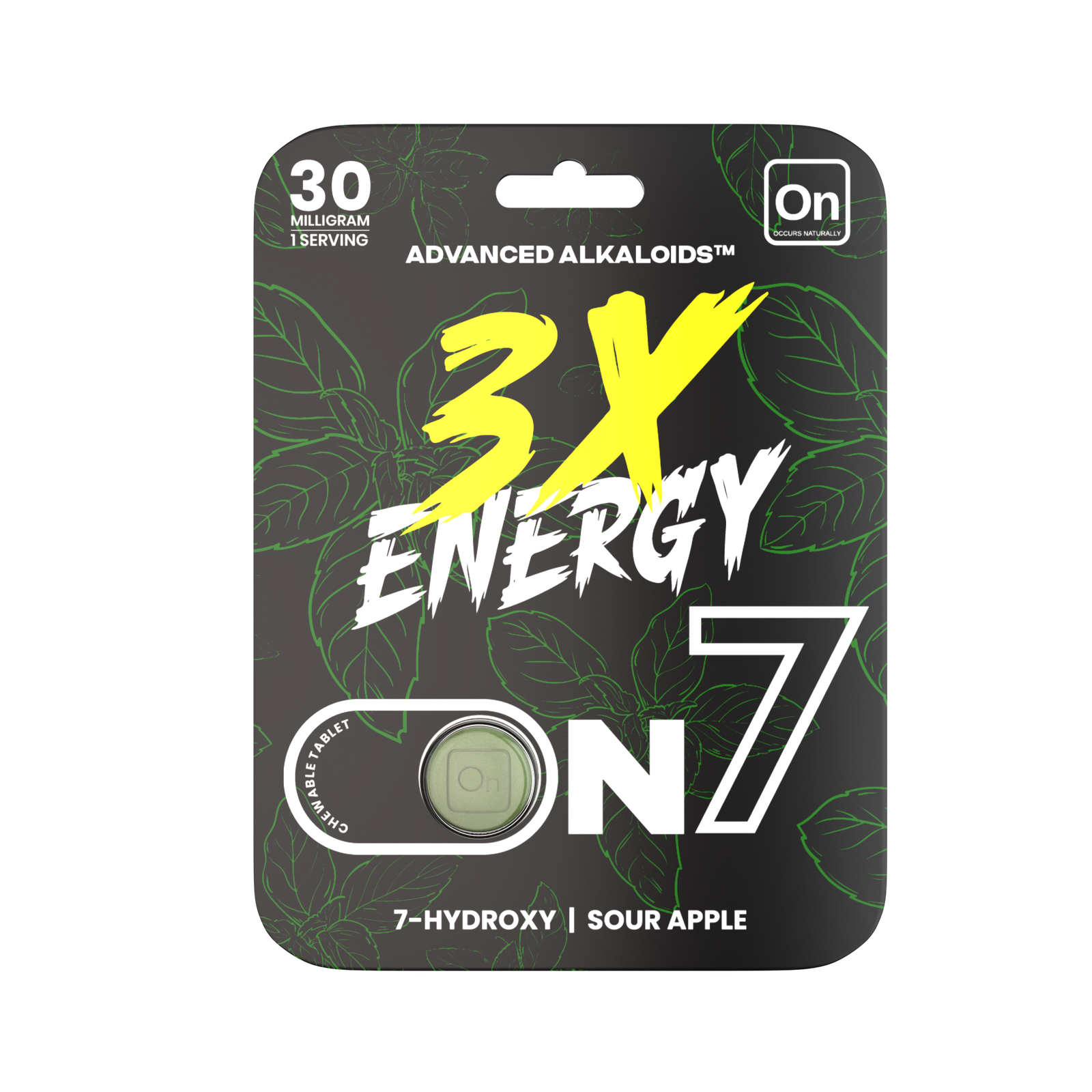 3X Energy 1 Count 30MG
