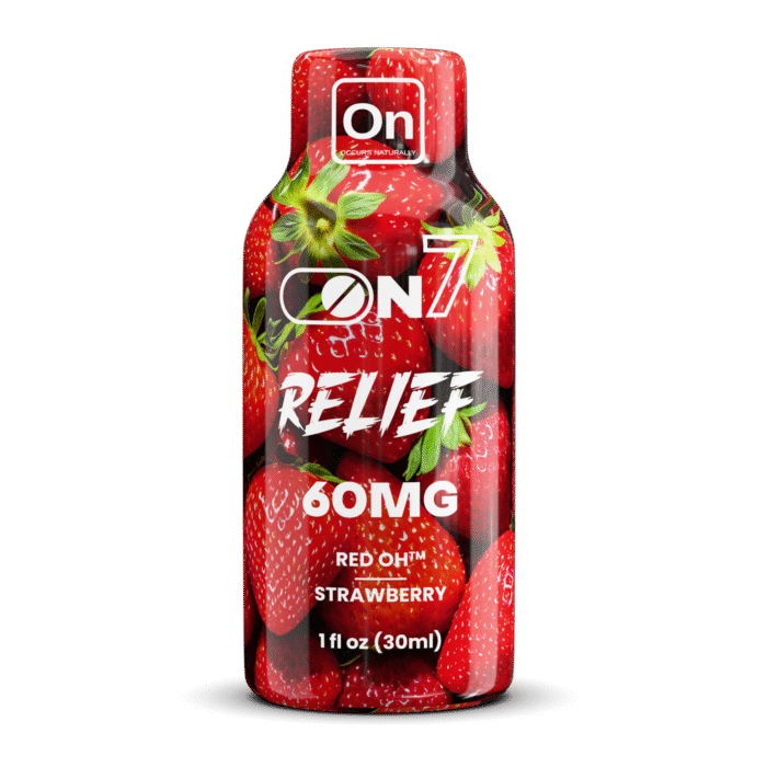 ON7 Relief Shot – 60MG – Strawberry Flavor