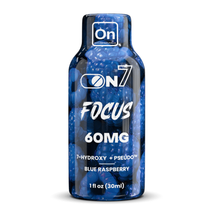 ON7 Focus Shot – 60MG – Blue Raspberry Flavour