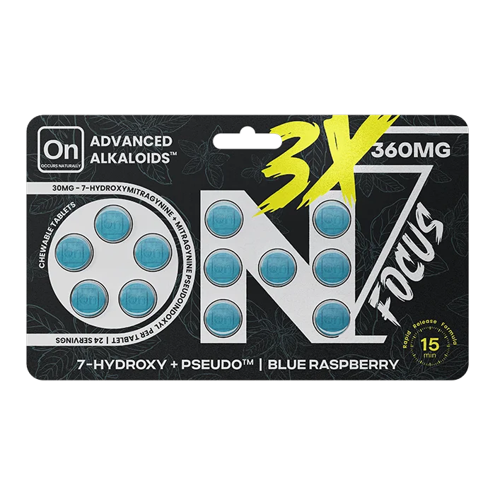 Focus 7 OH + Pseudo 12 Count – 360MG