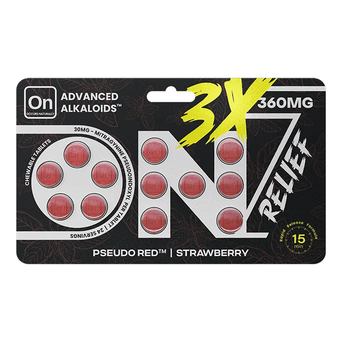 Relief Pseudo Red 12 Count – 360MG