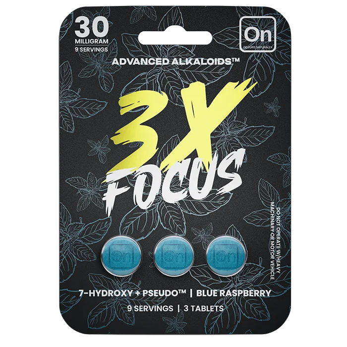 3X Focus 3 Count 30MG