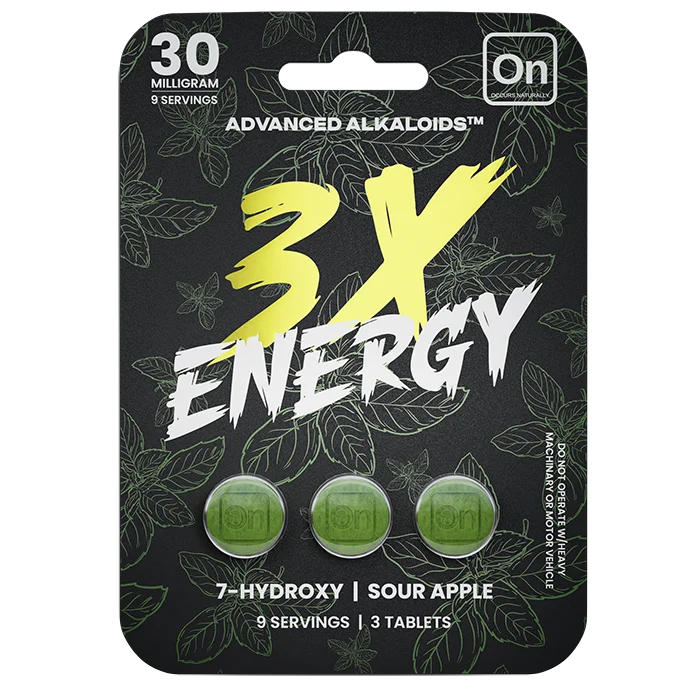 3X Energy 3 Count 30MG