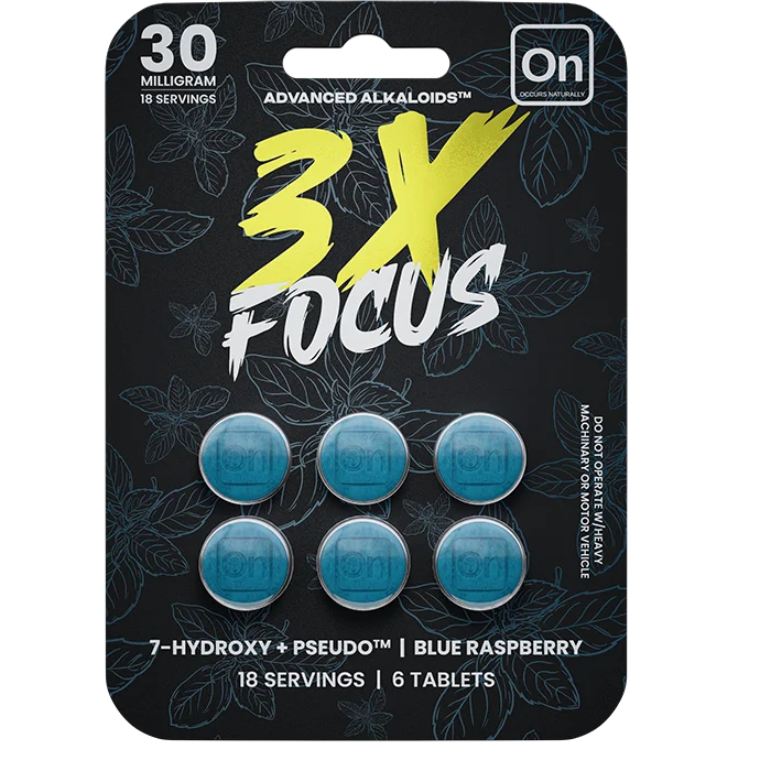 3X Focus 6 Count 30MG